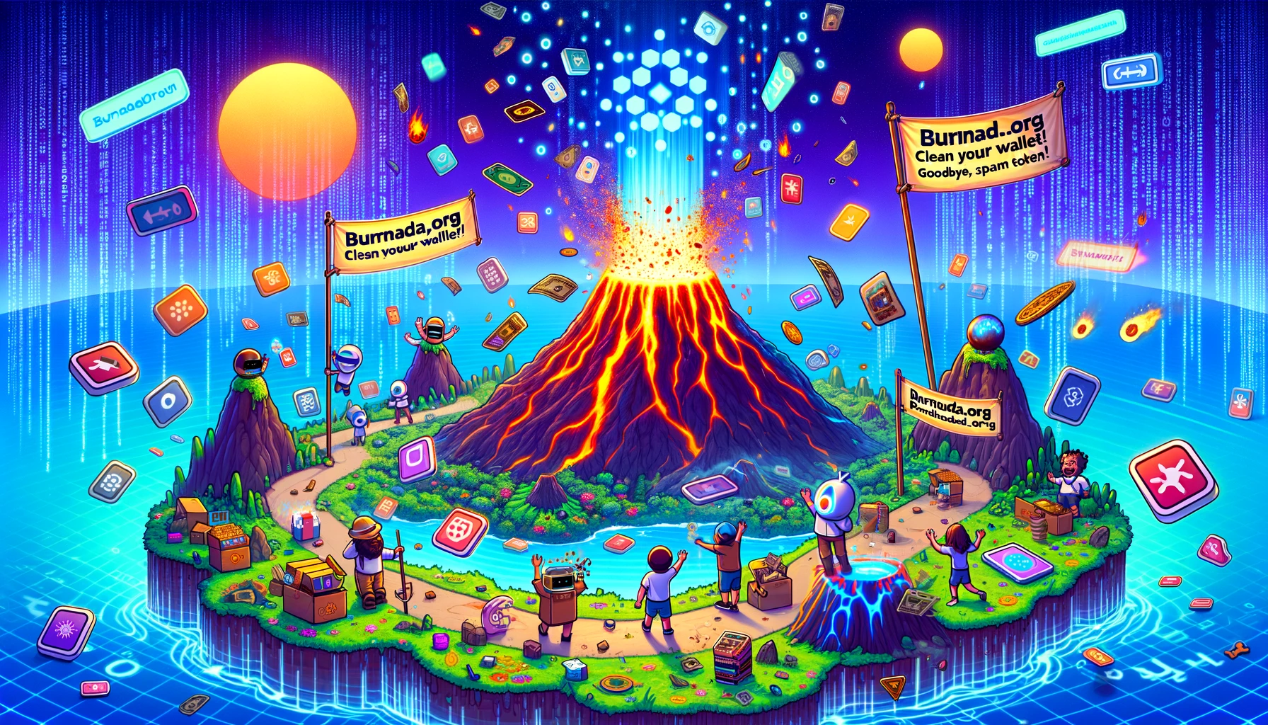 The Cardano Tokens Burn Address