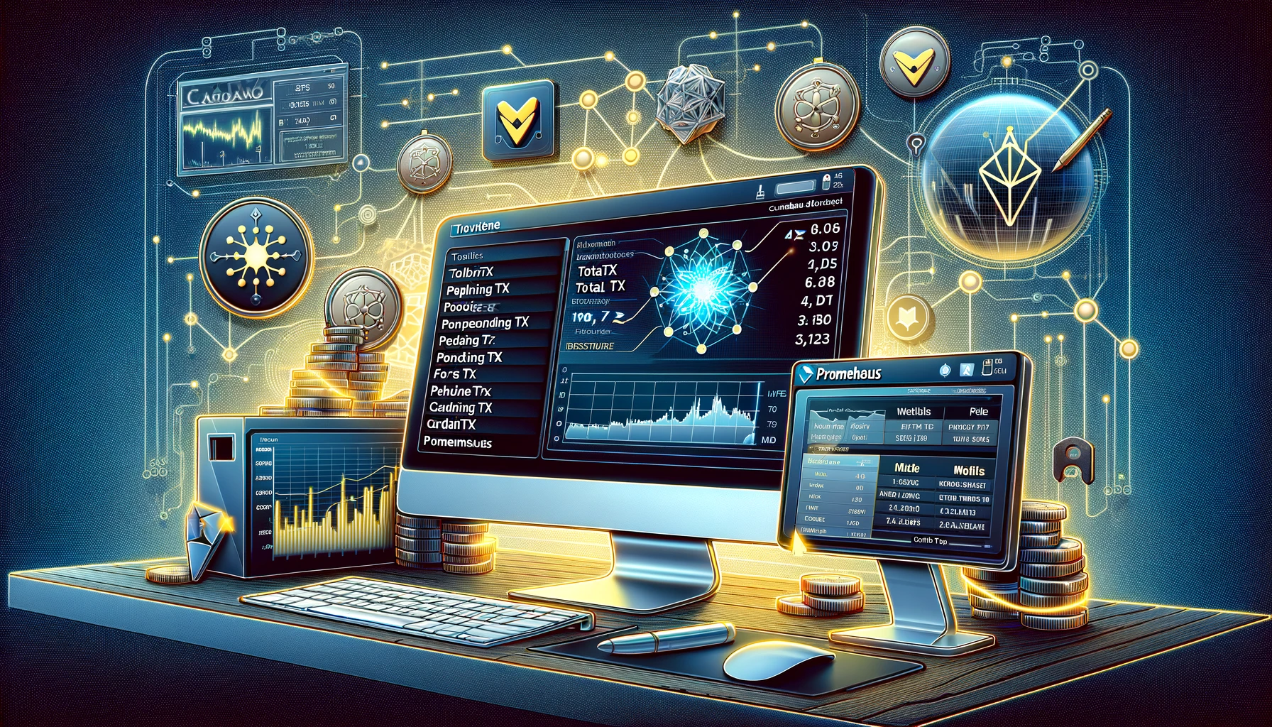 Displaying Total Tx and Pending Tx in gLiveView